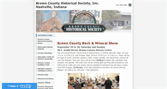 Desktop Screenshot of browncountyhistorycenter.org
